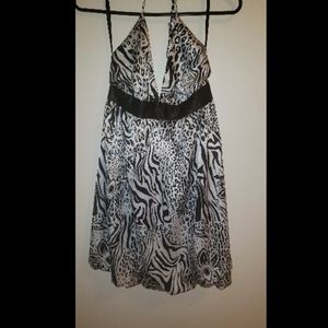 Printed Dress Silk/Satin Blend.